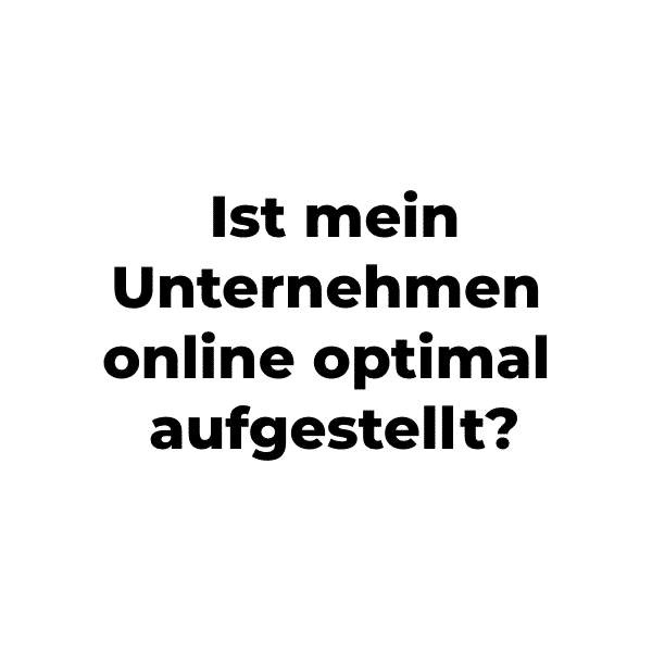 Online Marketing optimal aufgestellt